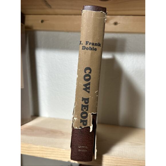 Cow People by J. Frank Dobie – First Edition, Illustrated, 1964 Western Culture - Picture 2 of 6